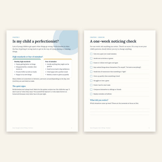 Brave Enough to Get It Wrong – Parent Guide for Raising a Perfectionist Child (Ages 4–8)