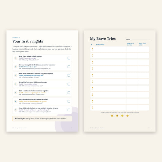 The Enough Cards – 20 Printable Affirmation Cards for Kids Who Fear Mistakes (Ages 4–8)