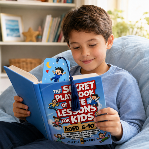 Everlune Read, Think & Grow Kids Bookmark