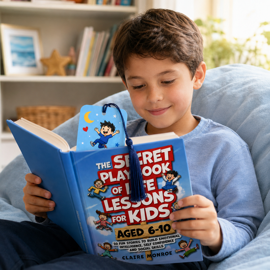 Everlune Read, Think & Grow Kids Bookmark