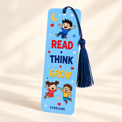 Everlune Read, Think & Grow Kids Bookmark