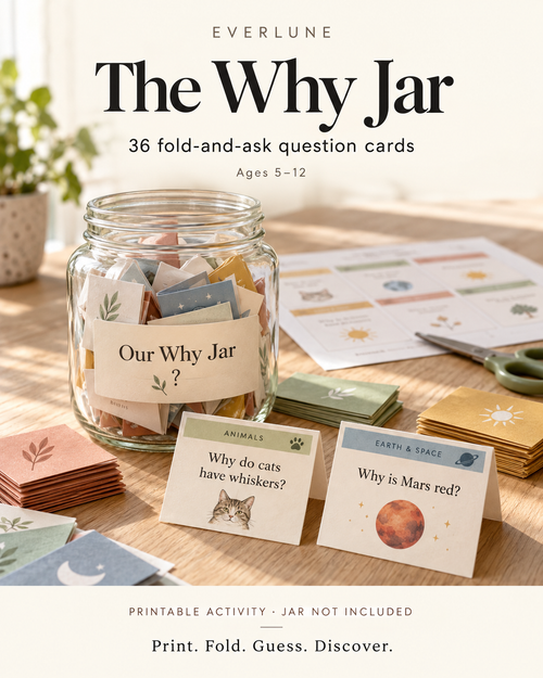 The Why Jar – 36 Printable Question Cards
